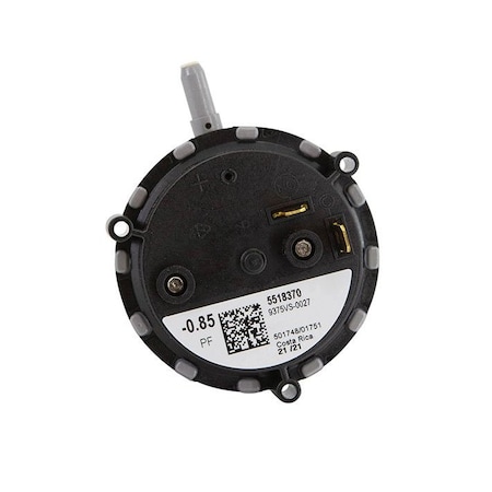 Source 1 Switch , Pressure, AIR 0.85 IWC ON FALL, SP S1-02440873000